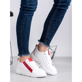 Jumex Kényelmes sportcipő fehér 2