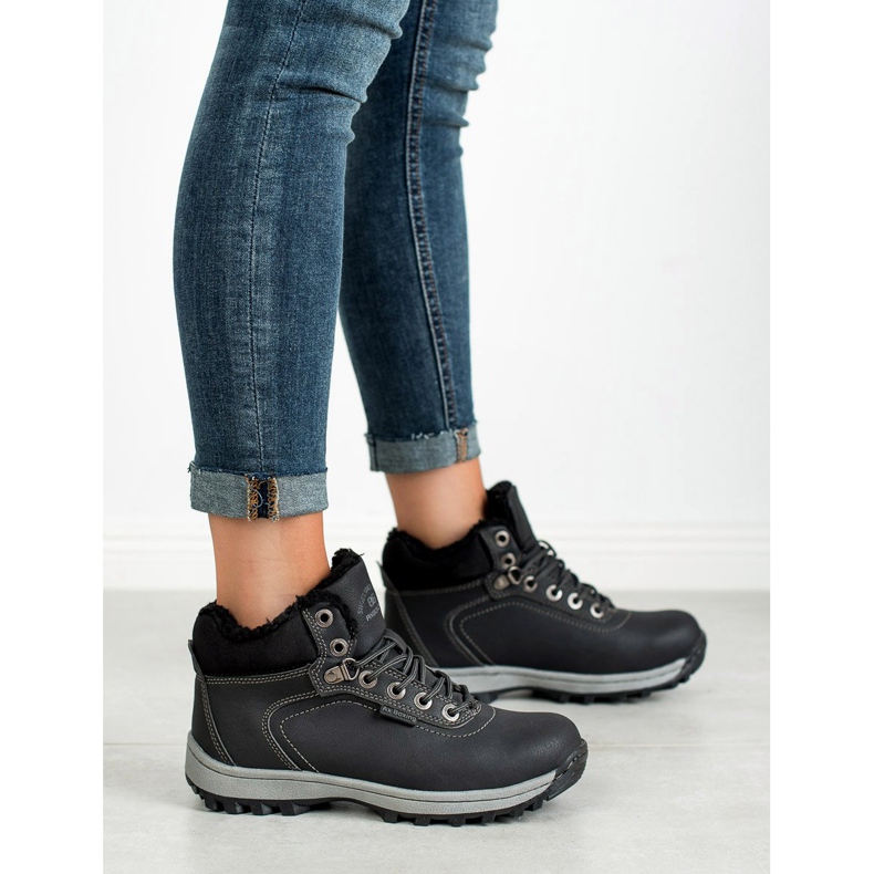 Ax Boxing Meleg túracipő fekete 2