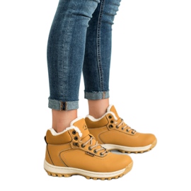 Ax Boxing Meleg túracipő sárga 2