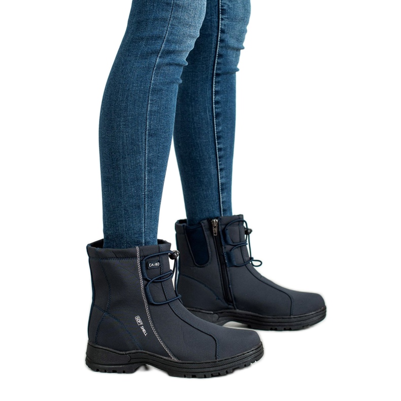 Ax Boxing Sötétkék hócsizma 2