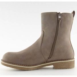 Lapos cipő bézs lapos sarkú 0-253 Khaki 1