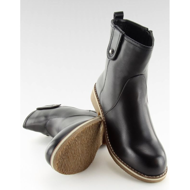 Fekete lapos sarok 0-253 Fekete 1