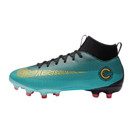 Nike Mercurial Superfly 6 Academy Gs CR7 Mg Jr AJ3111-390 futballcipő kék 1