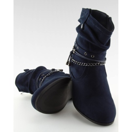 Navy blue csizma 3767 Blue sötétkék 1