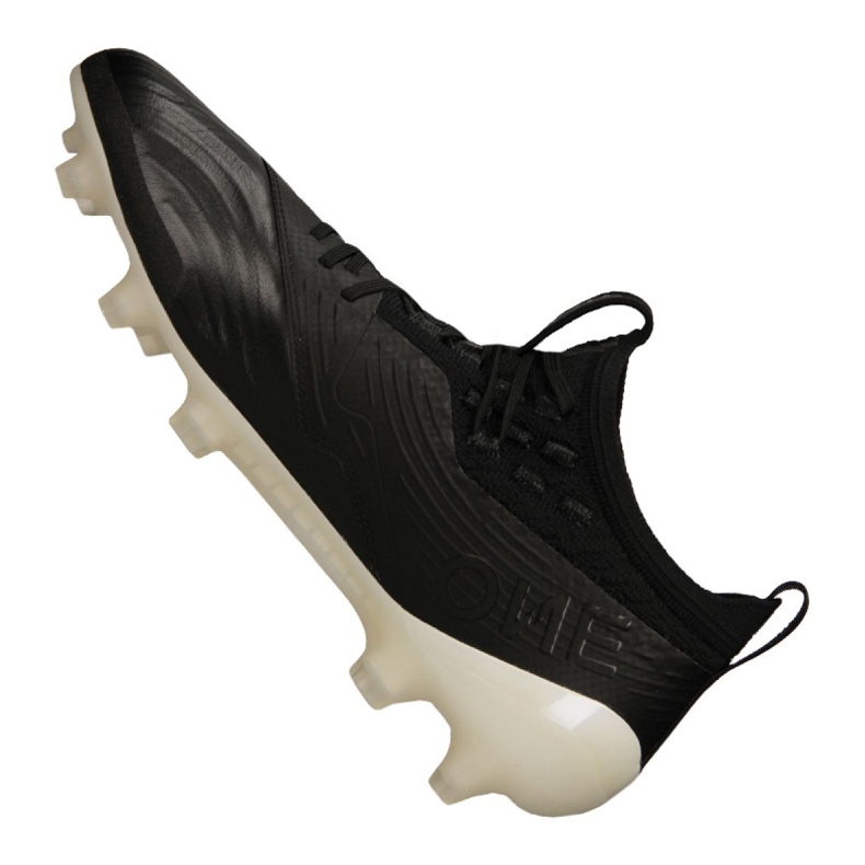 Puma One 19.1 Lth Fg / Ag M 105479 02 futballcipő fekete fekete 1