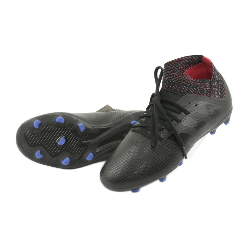 Adidas Nemeziz 18.3 Fg Jr D98016 futballcipő fekete 4