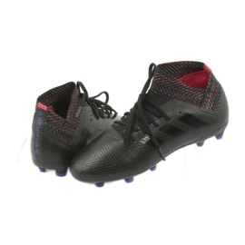 Adidas Nemeziz 18.3 Fg Jr D98016 futballcipő fekete 3