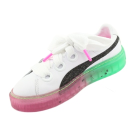 Platform Candy Princess Sophia Webster PUMA White PUMA Black fehér fekete rózsaszín zöld 2