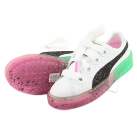 Platform Candy Princess Sophia Webster PUMA White PUMA Black fehér fekete rózsaszín zöld 4