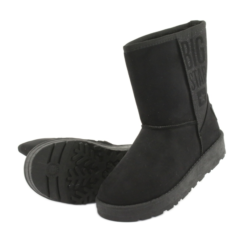 Big Star Nagy csillag Mukluki fekete 4