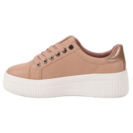 Kylie Sportcipő a platformon barna 1