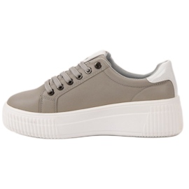 Kylie Sportcipő a platformon szürke 1