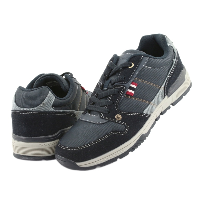 American Club AA08 sötétkék sportcipő szürke 3