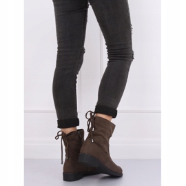 Zöld női csizma khaki színben 7378-PA Green 1 Zöld női csizma khaki színben 7378-PA Green 1