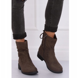 Zöld női csizma khaki színben 7378-PA Green 2 Zöld női csizma khaki színben 7378-PA Green 2