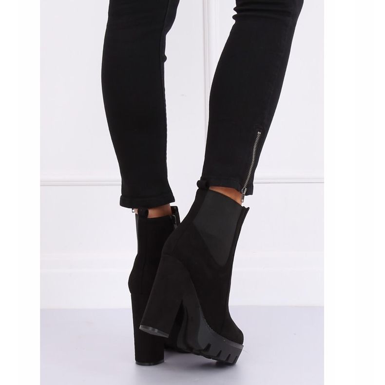 Fekete Chelsea csizma fekete BM282 Fekete 1