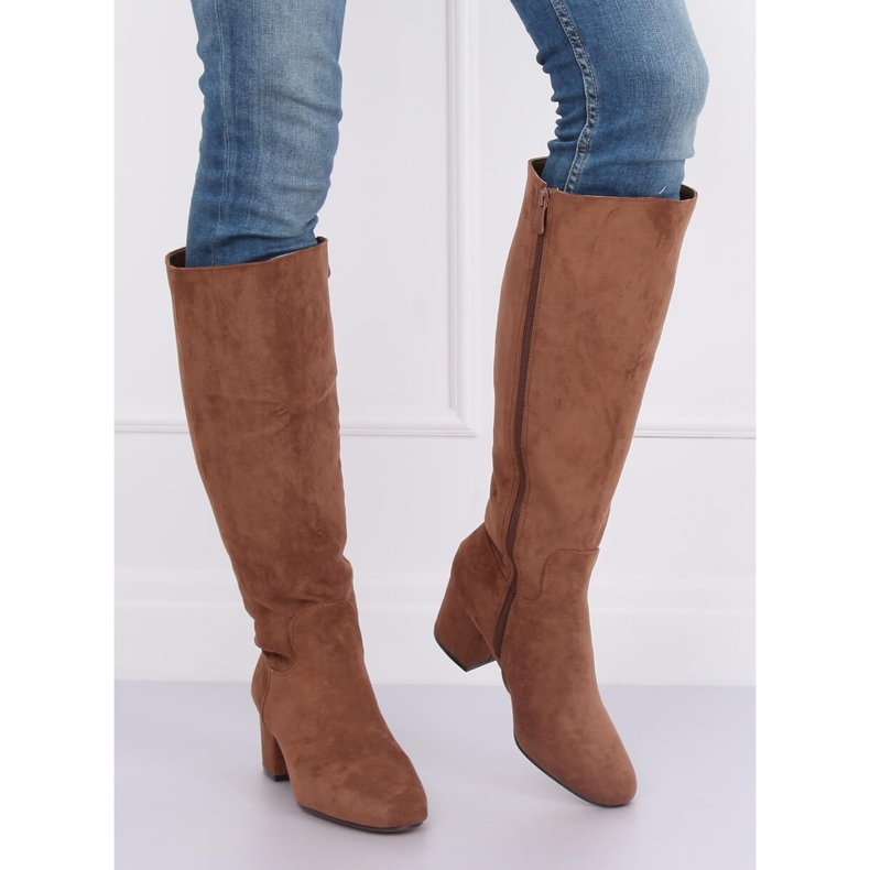 Barna magassarkú YQ218P Teve 2