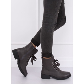 Szürke Fűzős csizma szürke ZX2805 Szürke 1 Szürke Fűzős csizma szürke ZX2805 Szürke 1