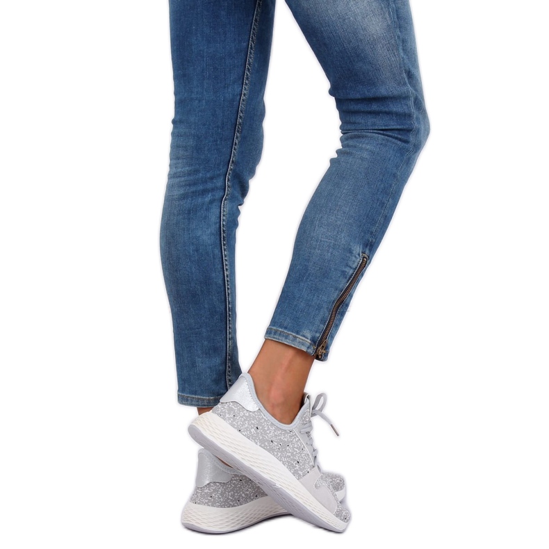 Szürke AK28P Szürke sportcipő 1