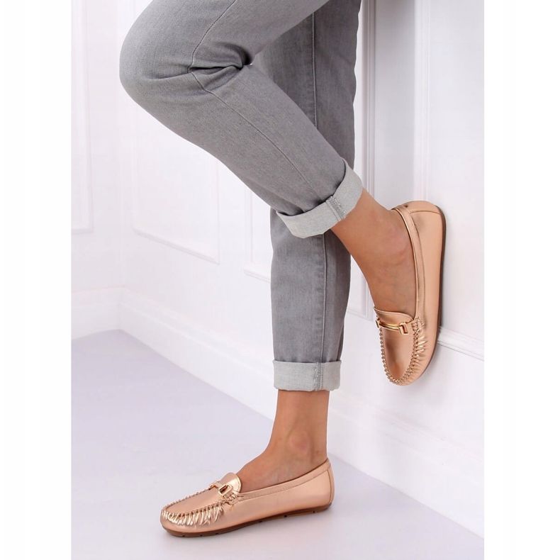 Pezsgő női cipők L7189A Champagne rózsaszín 1