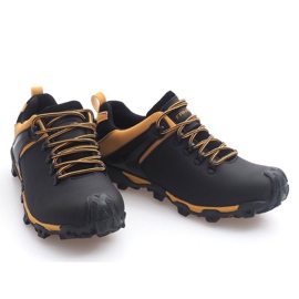 Trekking Boots Bőr Nat HLD911 Fekete 1