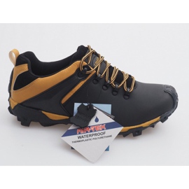 Trekking Boots Bőr Nat HLD911 Fekete 2