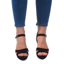 Ék Szandál C-012 Fekete 2 Ék Szandál C-012 Fekete 2