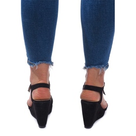 Ék Szandál C-012 Fekete 1 Ék Szandál C-012 Fekete 1