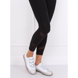 Női fehér és szürke cipők B111-2 FEHÉR / SZÜRKE 1