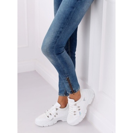 Fehér CB19080 Fehér sportcipő 2