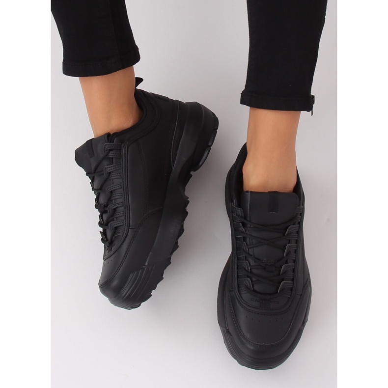 Fekete DSC81-1 Fekete sportcipő 2