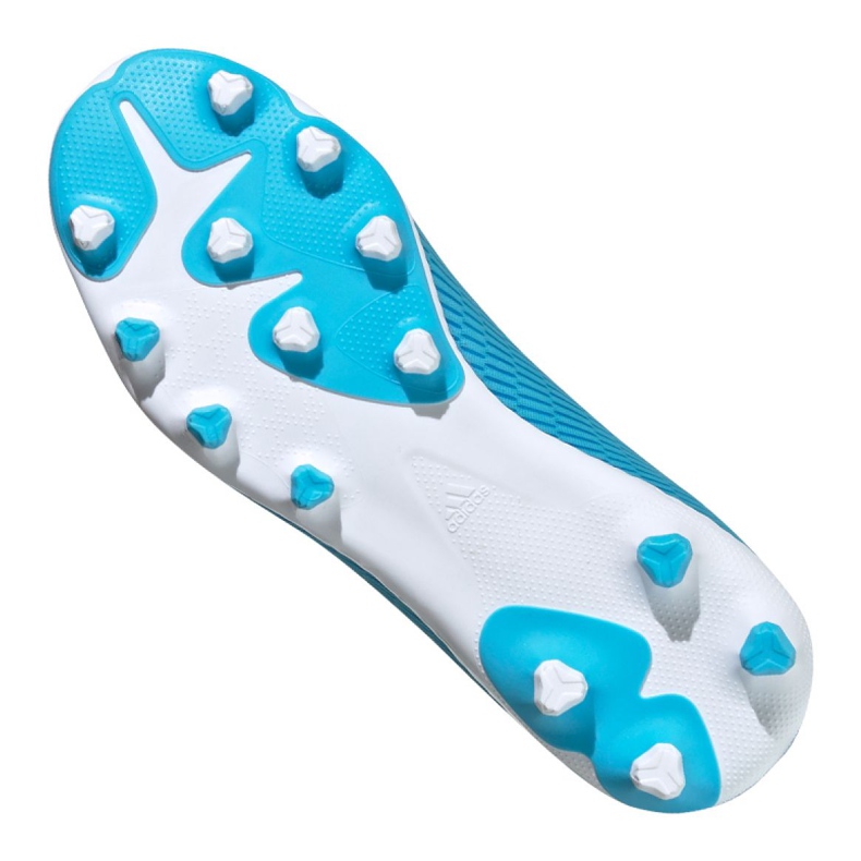 Adidas X 19.3 Mg Jr EF7550 futballcipő kék kék 1