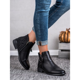 Filippo Stílusos csizma cipzárral fekete 1