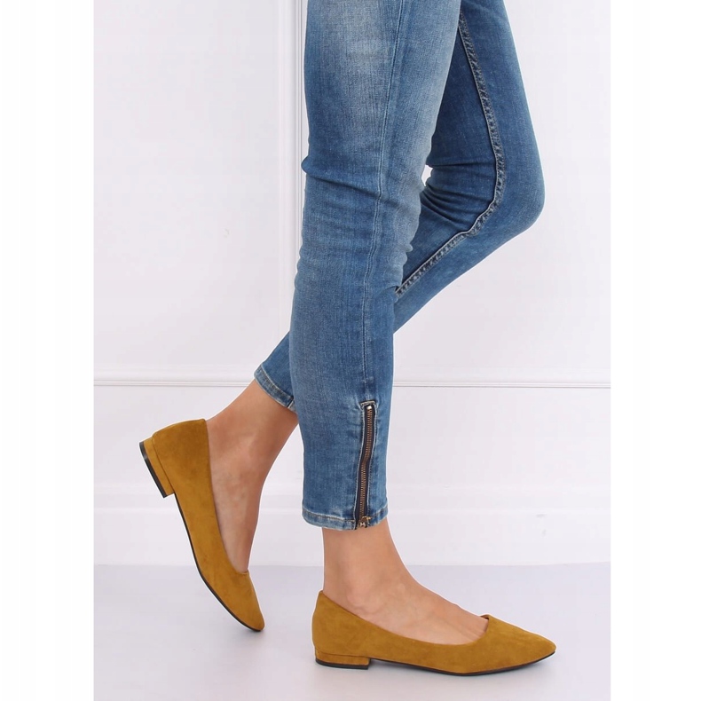 Sárga RC-76 Sárga balerinák mandulaujjjal 1