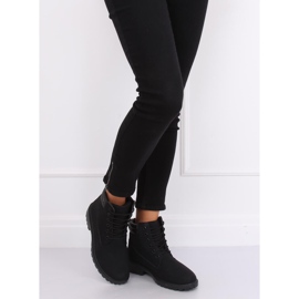 Fekete női fa csizma W-3033 Fekete 2