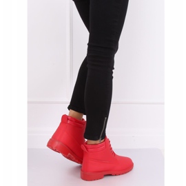 Piros női facsizma W-3033 Red 2