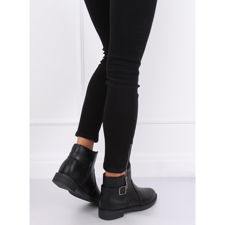 Fekete Jodhpur csizma MP-35 Black 1