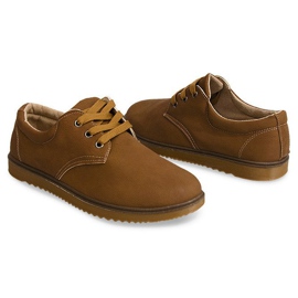 Klasszikus Brogues csizma 1307 Camel barna 1