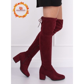 Muskétások őszi bordó C-7172 Wine Red piros 1