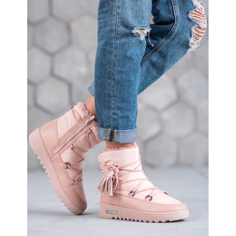 MCKEYLOR hócsizma rózsaszín 2