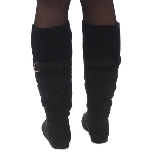 Csizma Saszki Csizma SH11-094 Fekete 1