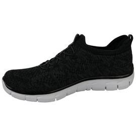 Skechers Empire W 12418-BKW Cipő fekete 1