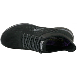 Skechers Microburst W 23327-BBK Cipő fekete 2