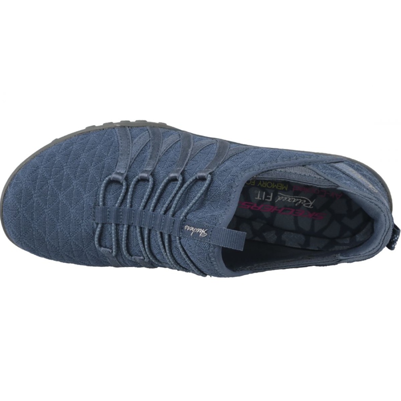 Skechers Breathe Easy W 23048-SLT Cipő kék 2 Skechers Breathe Easy W 23048-SLT Cipő kék 2