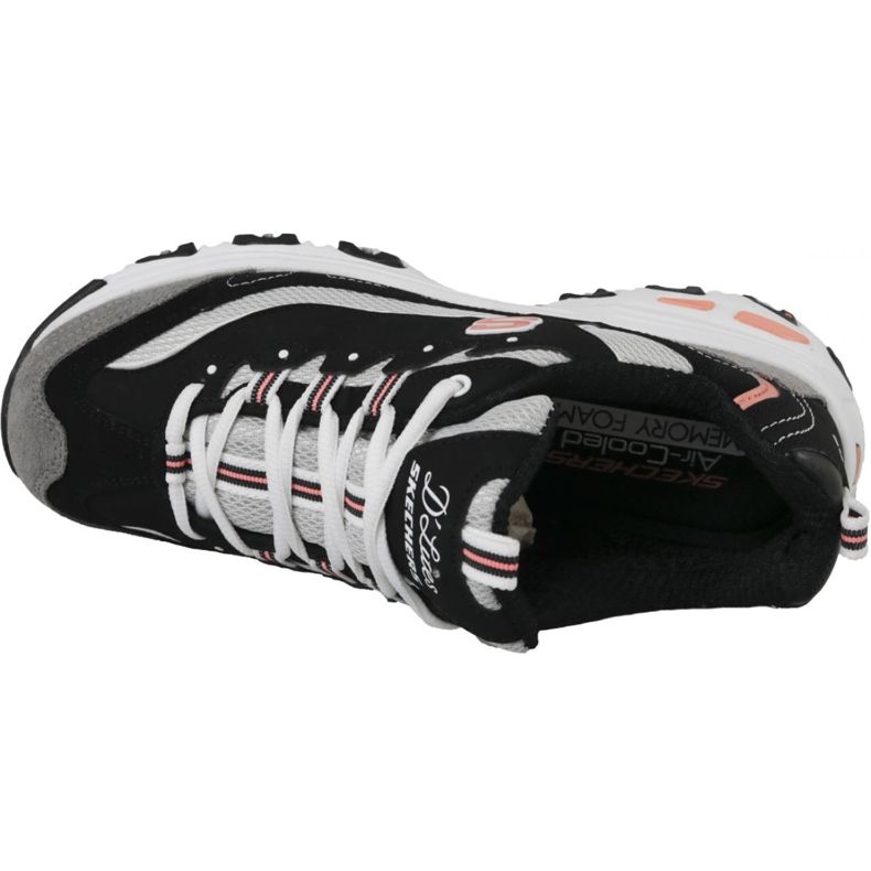 Skechers D'Lites New Journey W 11947-BKWG fekete sokszínű 2