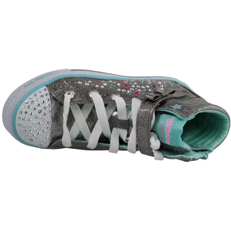 Skechers Shuffles Jr 10712L-GUTQ Cipő szürke 2