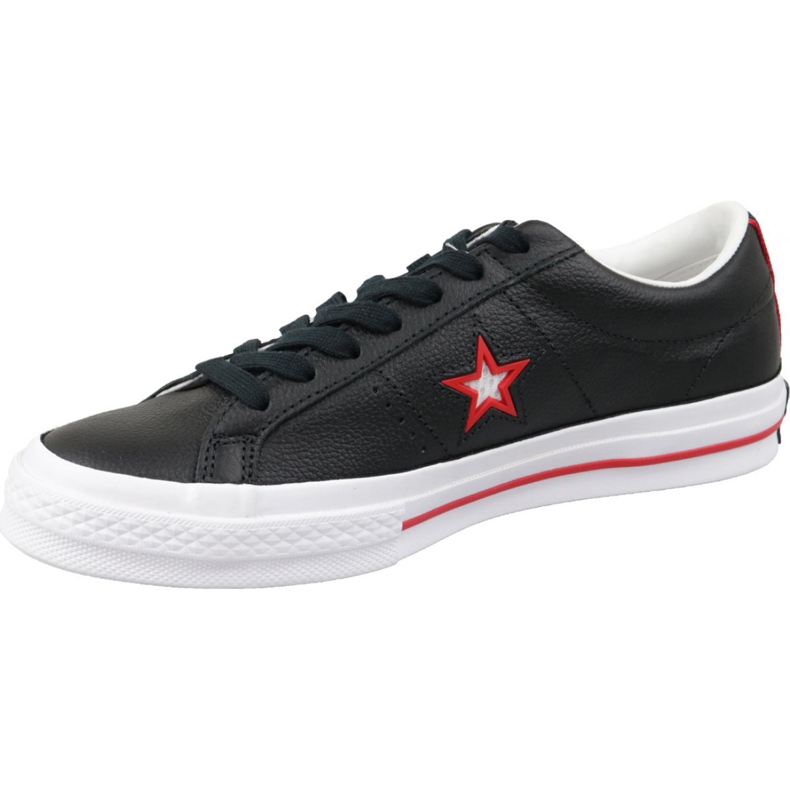 Converse One Star M 161563C cipő fekete 1 Converse One Star M 161563C cipő fekete 1