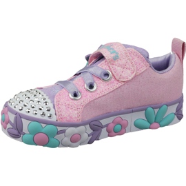 Skechers Daisy Lites Jr 10965N-PKMT Cipő rózsaszín 1