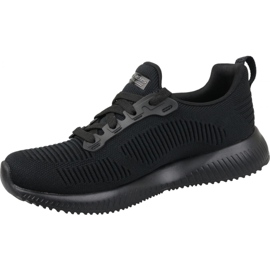 Skechers Bobs Squad W 31362-BBK Cipő fekete 1 Skechers Bobs Squad W 31362-BBK Cipő fekete 1