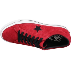 Converse One Star M 163246C piros cipő 2